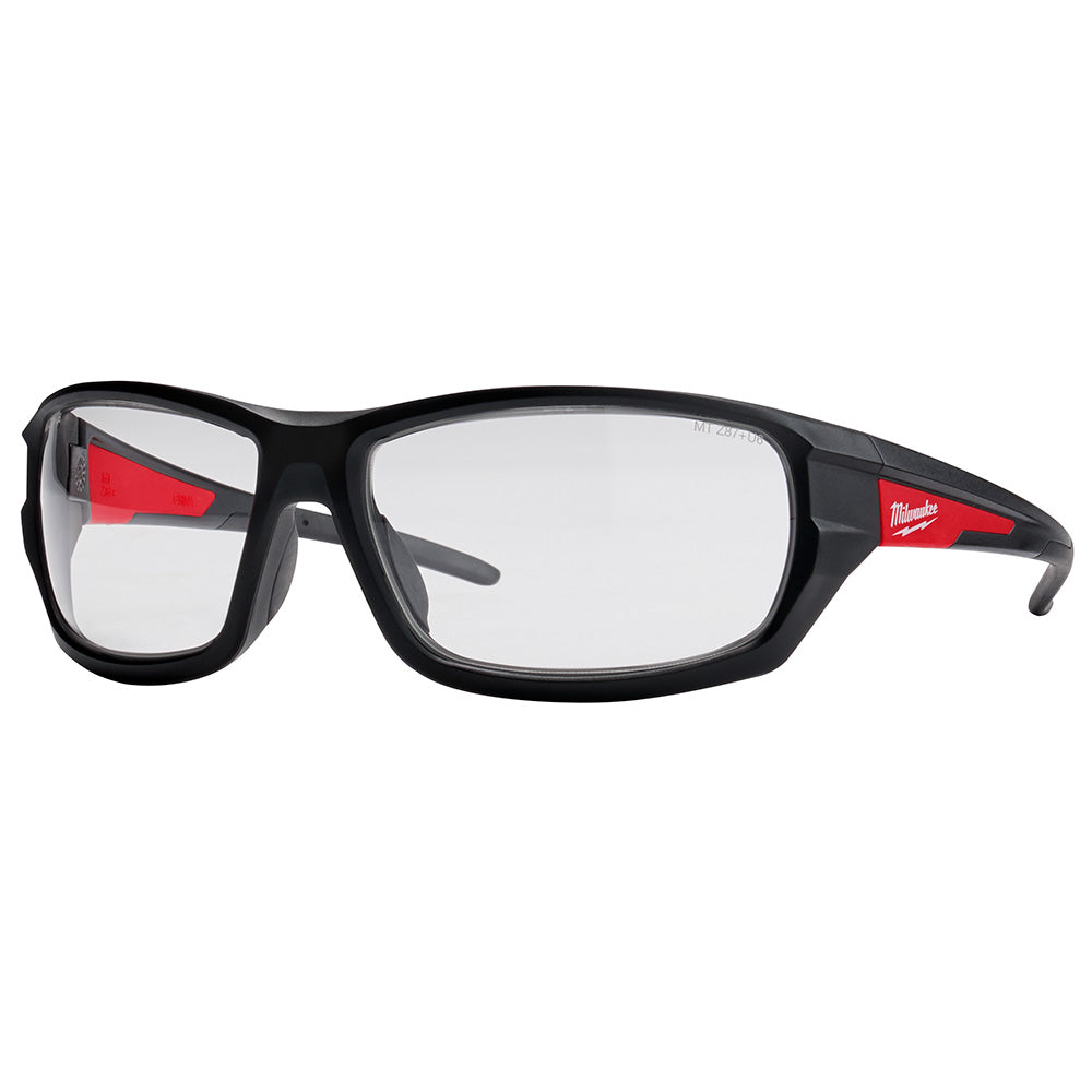 High Performance Safety Glasses - Clear Lens - Universal