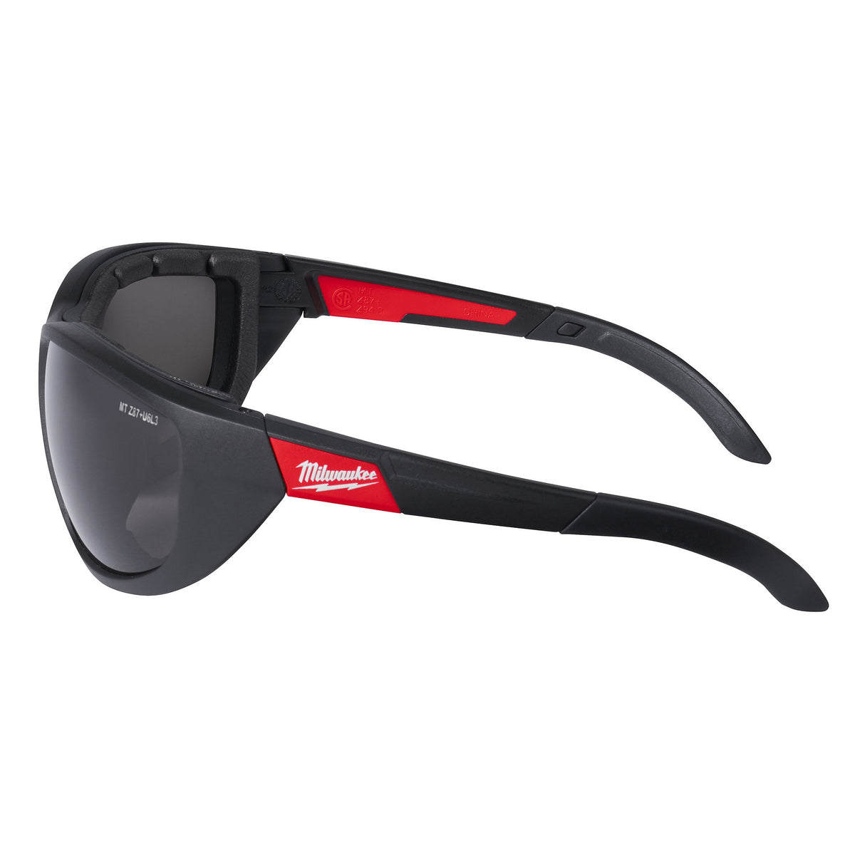 Performance Polarized Safety Glasses with Gasket - High