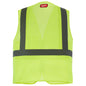 Milwaukee® 48-73-2243 Safety Vest, 2X/3X, Hi-Viz Yellow, Polyester, Zipper Closure, 1 Pockets, ANSI Class: Class 2, ANSI/ISEA 107-2020