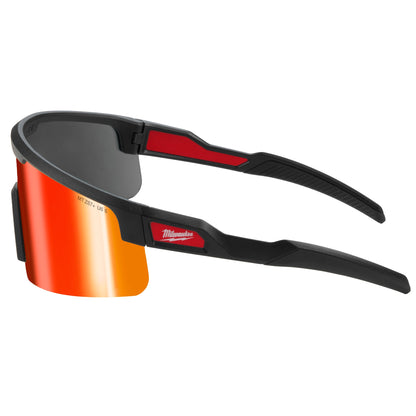 Safety Glass - Anti-Scratch - Red Lens