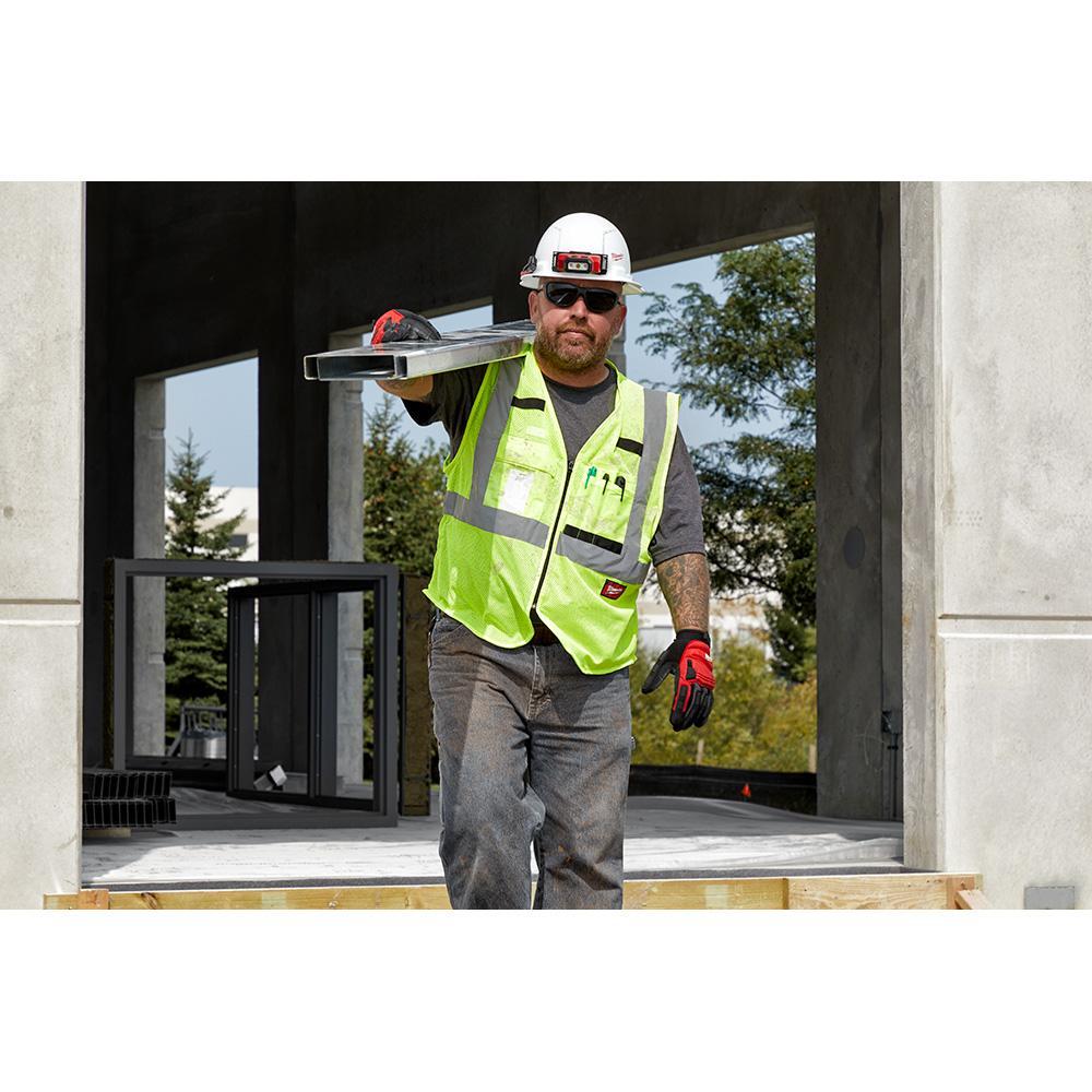 Non-Breakaway Mesh Safety Vest - 600D Woven - S/M