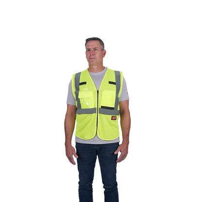 Non-Breakaway Mesh Safety Vest - 600D Woven - S/M