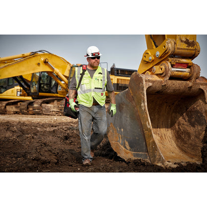 Breakaway Mesh Safety Vest - 600D Woven - L/XL