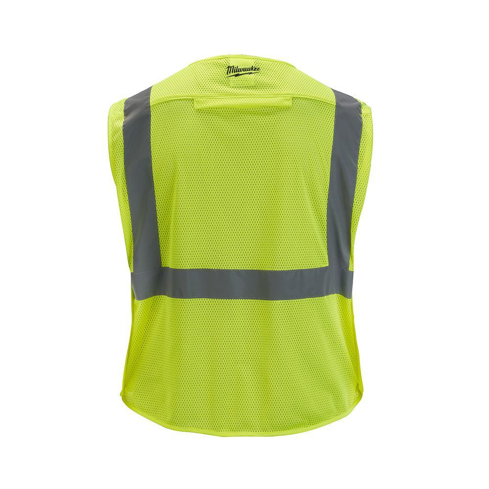 Breakaway Mesh Safety Vest - 600D Woven - L/XL
