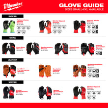 Milwaukee® 48-73-8743B 48-73 General purpose Gloves, XL, Polyurethane Palm, Gray, Resists: Cut Resistan