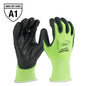 Milwaukee® 48-73-8912 Breathable Unisex Cut-Resistant Gloves, L, Resists: Abrasion, Cut, Puncture and Tear, ANSI Cut-Resistance Level: A1, ANSI Puncture-Resistance Level: A1