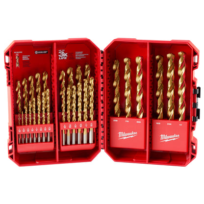 Drill Bit Set - Gold - 29 Pieces