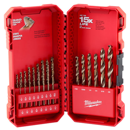 Drill Bit Set - 1/16" Min Drill Bit - 1/2" Max Drill Bit