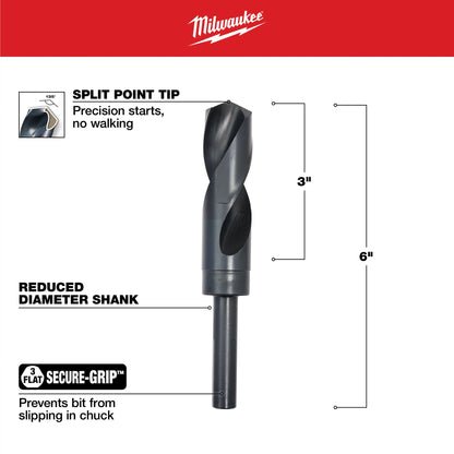 Silver and Deming Drill Bit - Oxide Treated