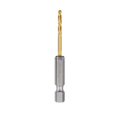 Hex Shank Impact Drill Bit - 47/64" D Cutting - HSS