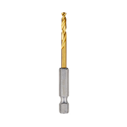 Hex Shank Impact Drill Bit - 63/64" D Cutting - HSS