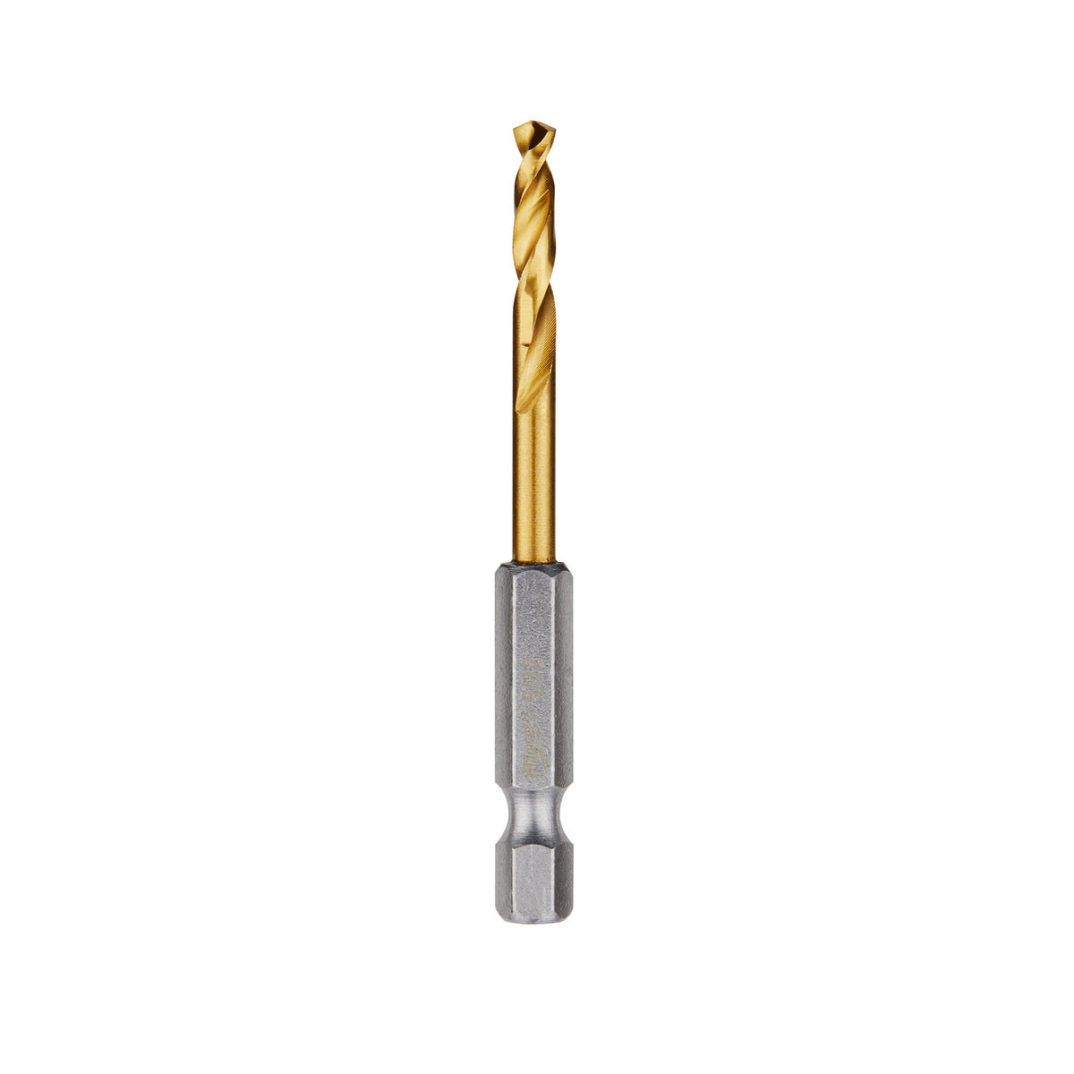 Hex Shank Impact Drill Bit - 1-1/64" D Cutting - HSS