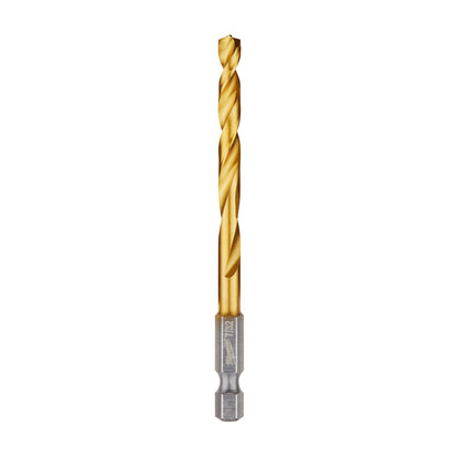 Hex Shank Impact Drill Bit - 2-19/64" D Cutting - HSS