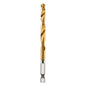 Hex Shank Impact Drill Bit - 2-1/2" D Cutting - HSS