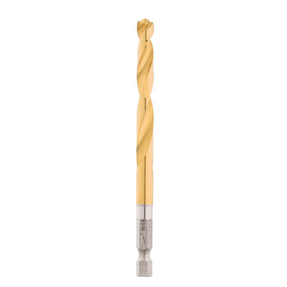 Hex Shank Impact Drill Bit - 2-37/64" D Cutting