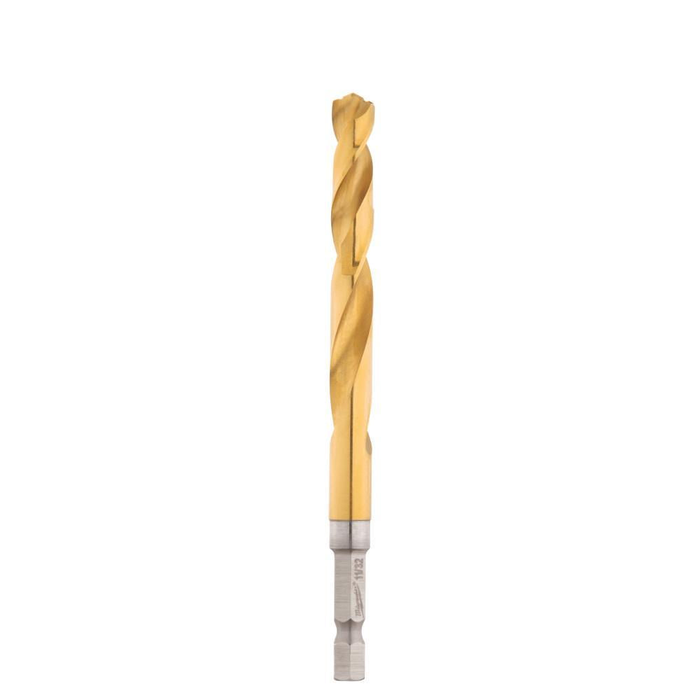 Milwaukee® SHOCKWAVE™ 48-89-4619 Hex Shank Impact Drill Bit, 11/32 in Drill - Fraction, 0.3438 in Drill - Decimal Inch, 2-13/16 in D Cutting