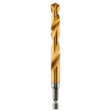 Hex Shank Impact Drill Bit - 27/64" Drill - HSS