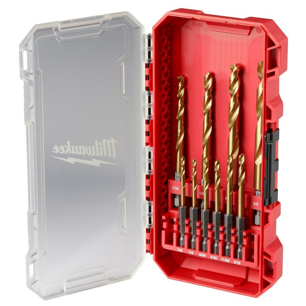 Drill Bit Set - 1-9/64" Min Drill Bit - 10 Pieces