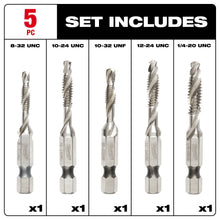 5-Piece Impact Drill Tap Set - 48-89-4874