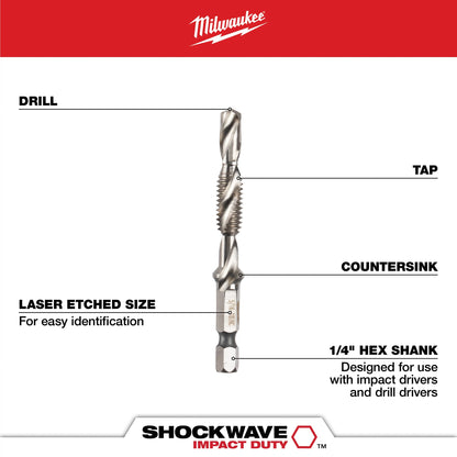5-Piece Impact Drill Tap Set - 48-89-4874