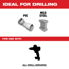 Step Drill Bit - 7/8" Dia Min Hole - 1-1/8" Dia Max Hole