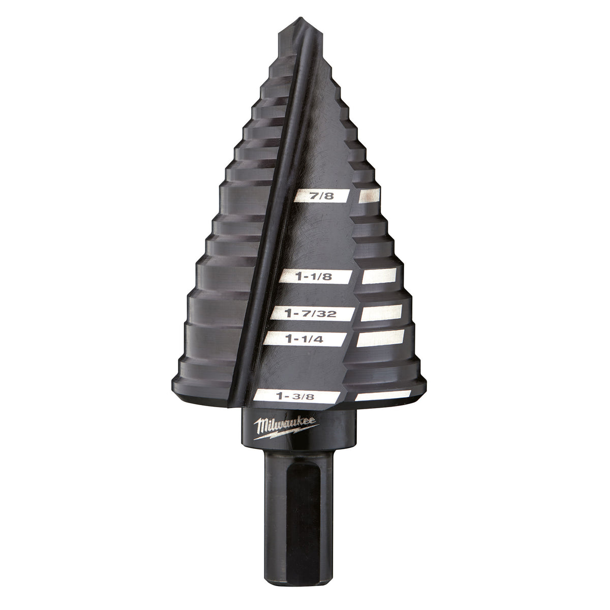 Step Drill Bit - 7/8" Dia Min Hole - 1-3/8" Dia Max Hole