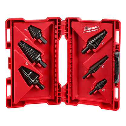 Step Drill Bit Set - 6 Pieces