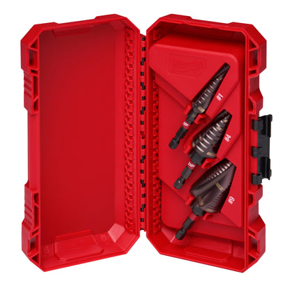Electrical Step Drill Bit Set - 3 Pieces