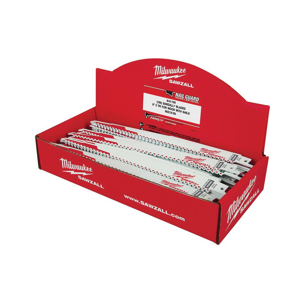 Sawzall - Performance Tapered Back Reciprocating Saw Blade