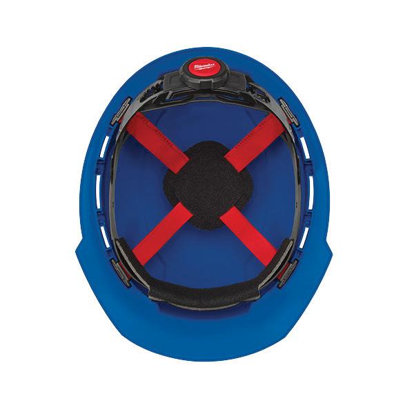 Front Brim Vented Hard Hat - 8-1/2" Fits Max Hat - HDPE
