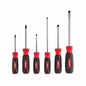 Screwdriver Set - 6 Pieces - Steel/Rubber Handle