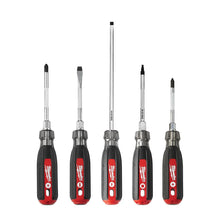 Milwaukee® 48-22-2885 Screwdriver Set, 5 Pieces, Plastic, Polished Chrome