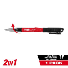 Milwaukee® 48-22-3152 Deep Reach Jobsite Marker, 1.2 in Fine Tip, Plastic