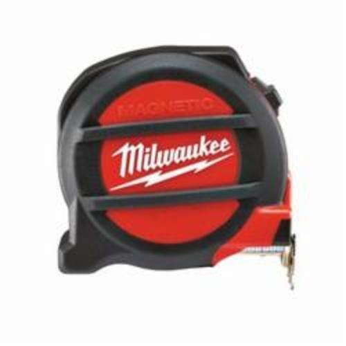 Milwaukee® 48-22-5135 Magnetic Tape Measure, 35 ft L x 1 in W Blade, Steel Blade