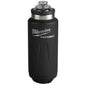 Insulated Bottle with Chug Lid - Black - 36 oz Capacity