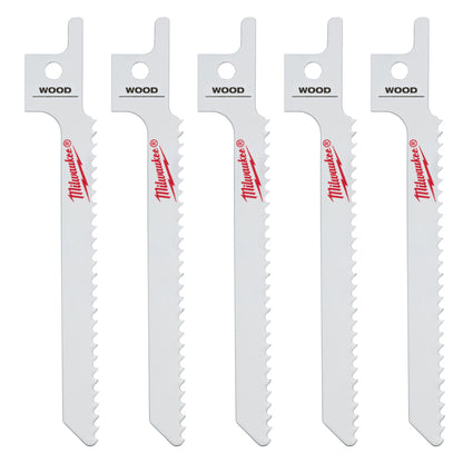 Scroll Back Thin Kerf Reciprocating Saw Blade - 10 TPI