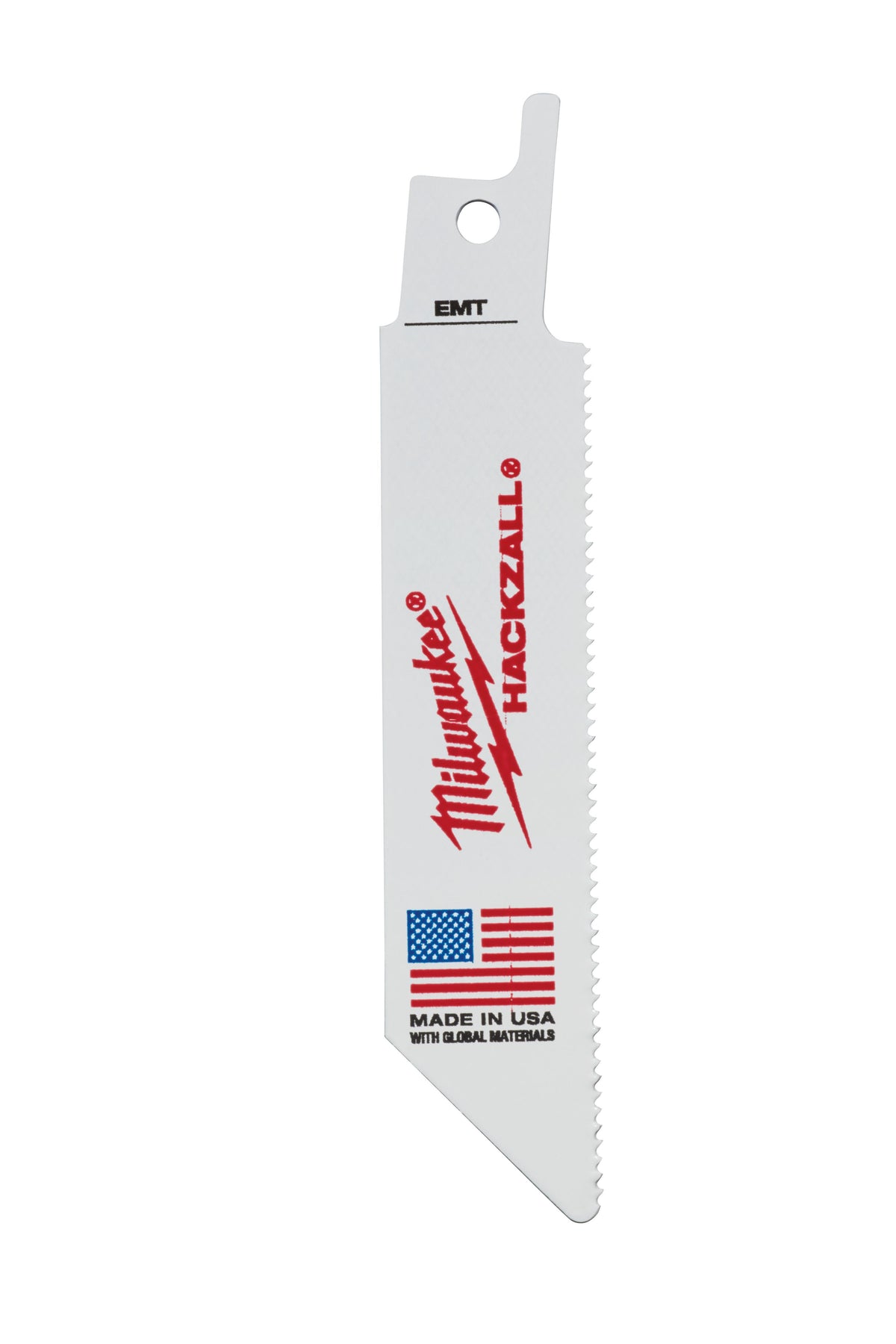 Straight Back Thin Kerf Reciprocating Saw Blade - 18 TPI