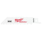 Straight Back Thin Kerf Reciprocating Saw Blade - 6 TPI
