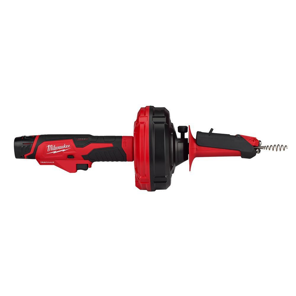 Auger With CABLE DRIVE, Black/Red