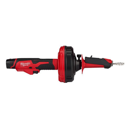 Auger With CABLE DRIVE, Black/Red