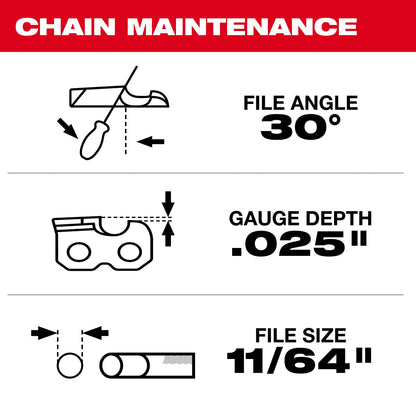 Cordless Saw Chain - 49-16-2723