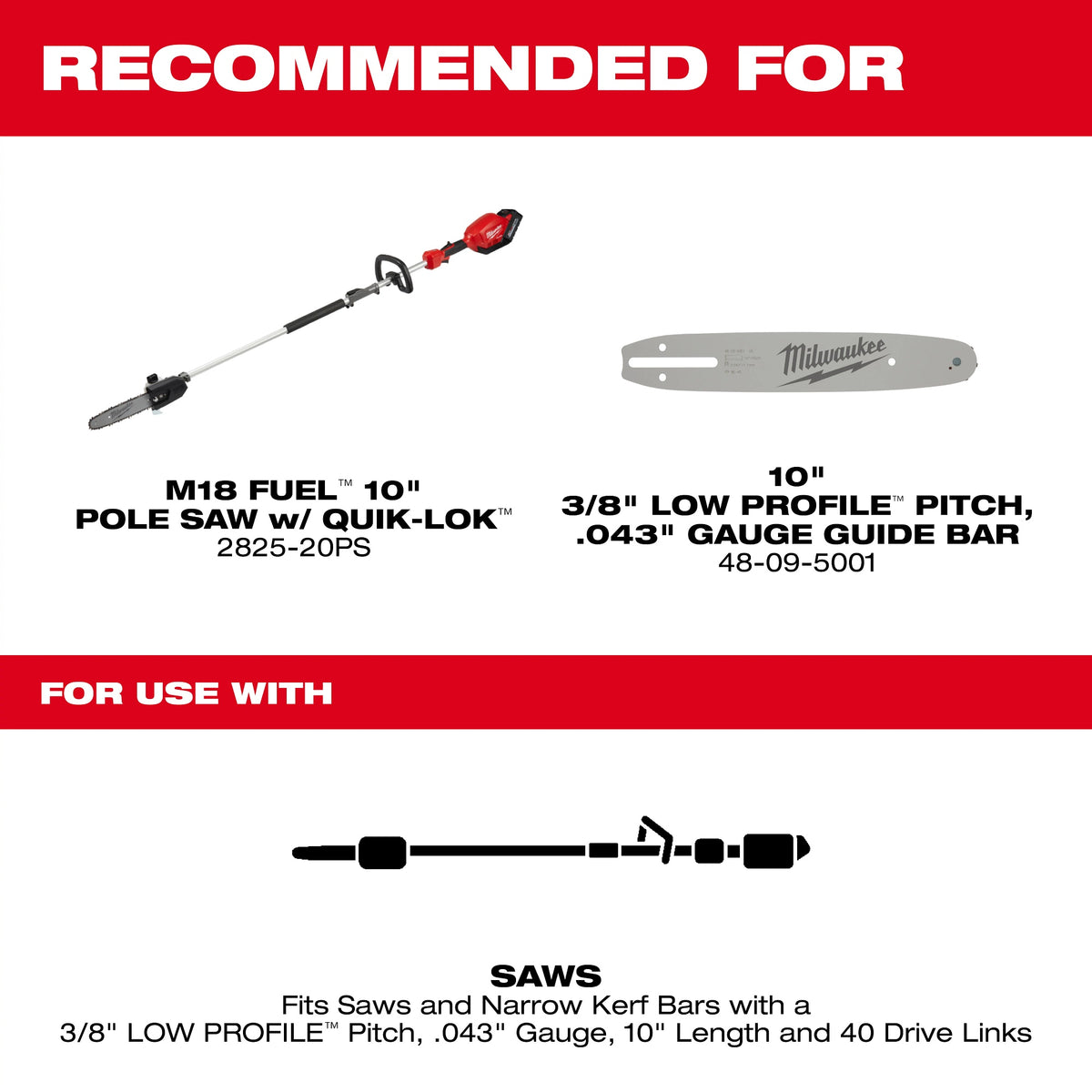 Cordless Saw Chain - 49-16-2723