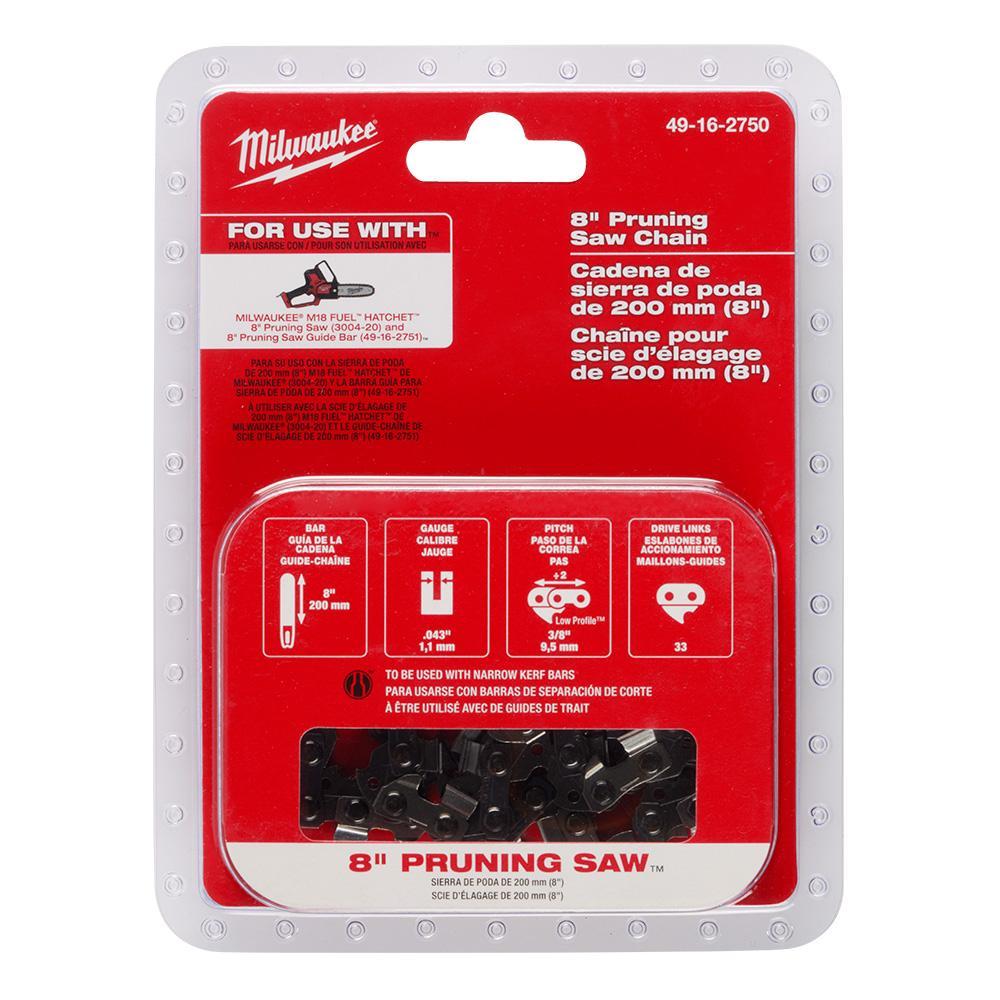 Pruning Saw Guide Bar - 8" L - Steel