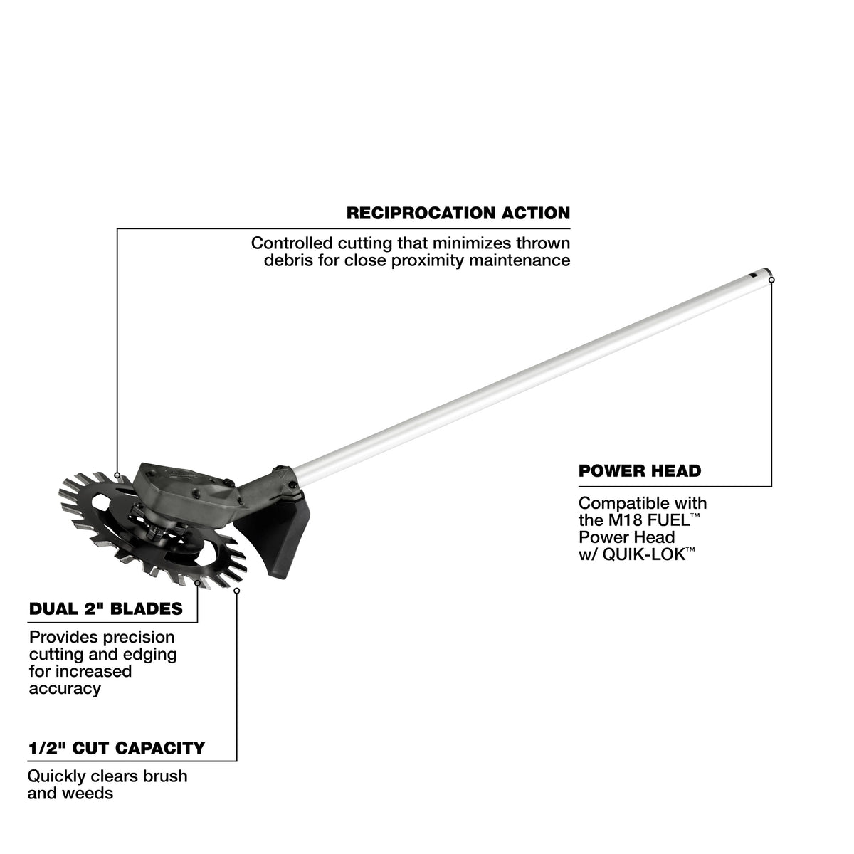 Fuel Quik-Lok Reciprocator Attachment - 49-16-2794