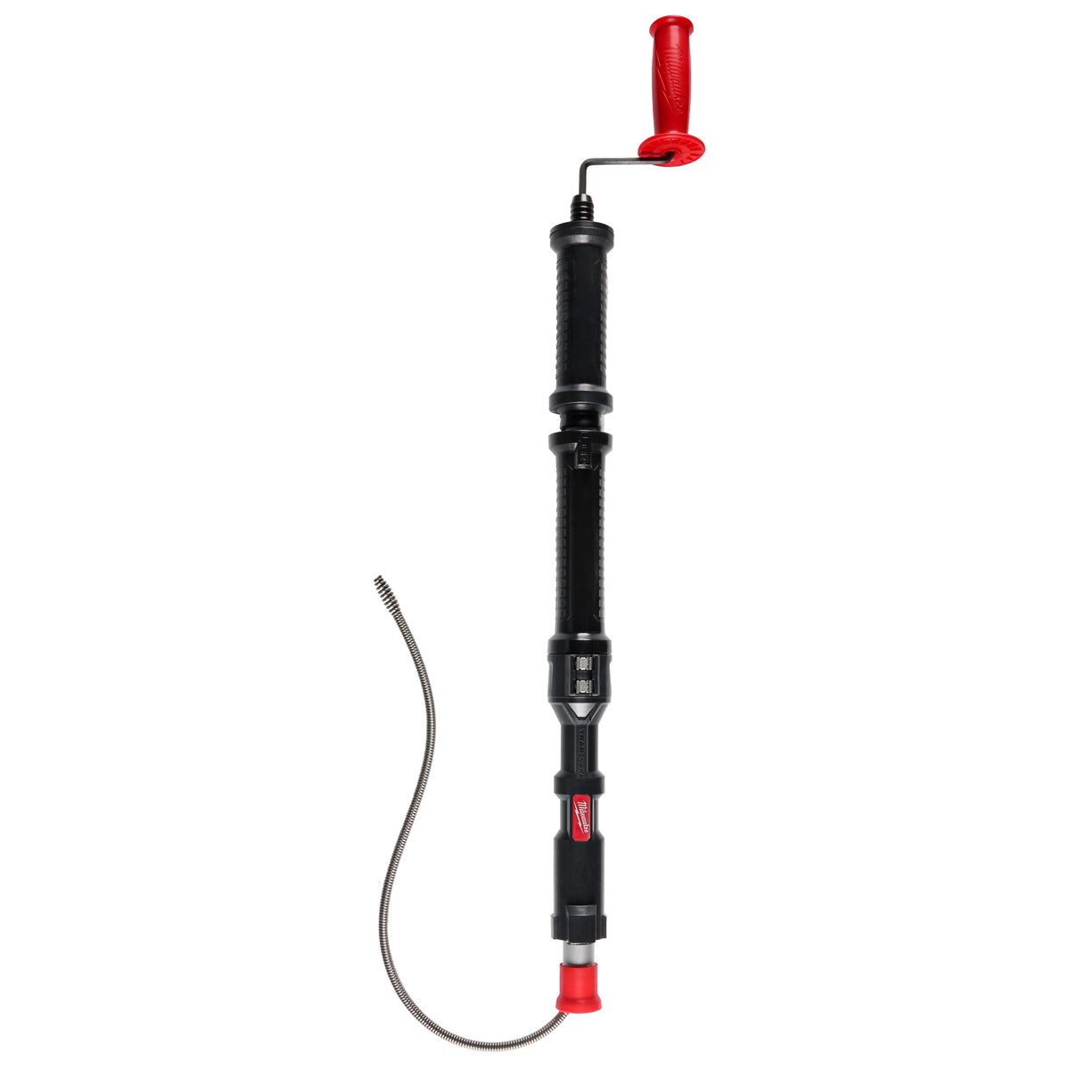 TRAPSNAKE Urinal Auger, Black/Red