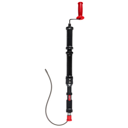 TRAPSNAKE Urinal Auger, Black/Red
