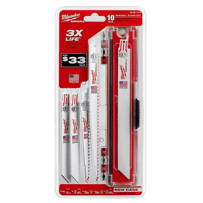 Saw Blade Set - 10 Pieces - Bi-Metal