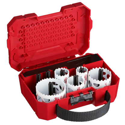 Multi-Purpose Hole Saw Kit - 9 Pieces - Bi-Metal