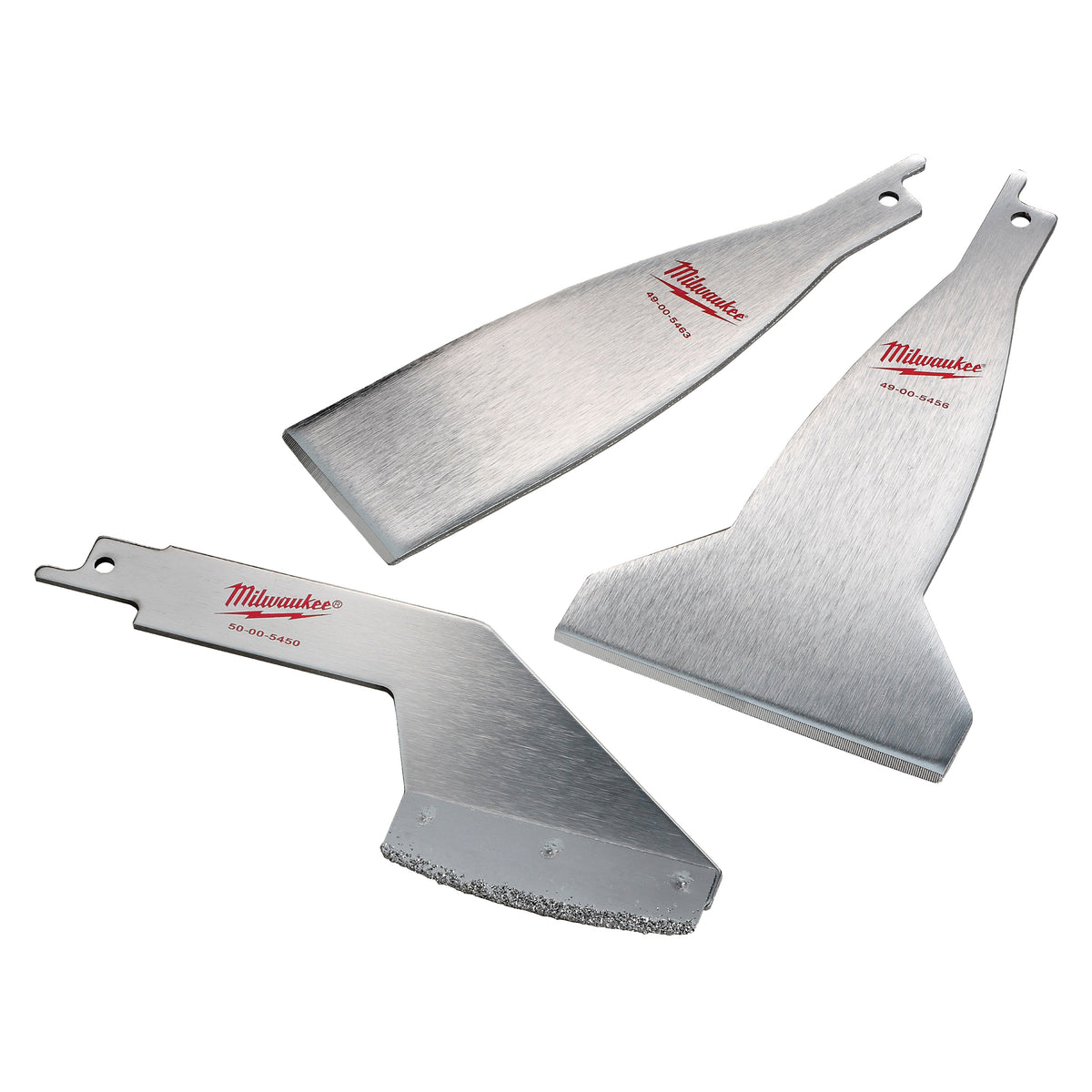 3-Piece Material Removal Blade Set - Carbide/Stainless Steel