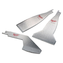 3-Piece Material Removal Blade Set - Carbide/Stainless Steel